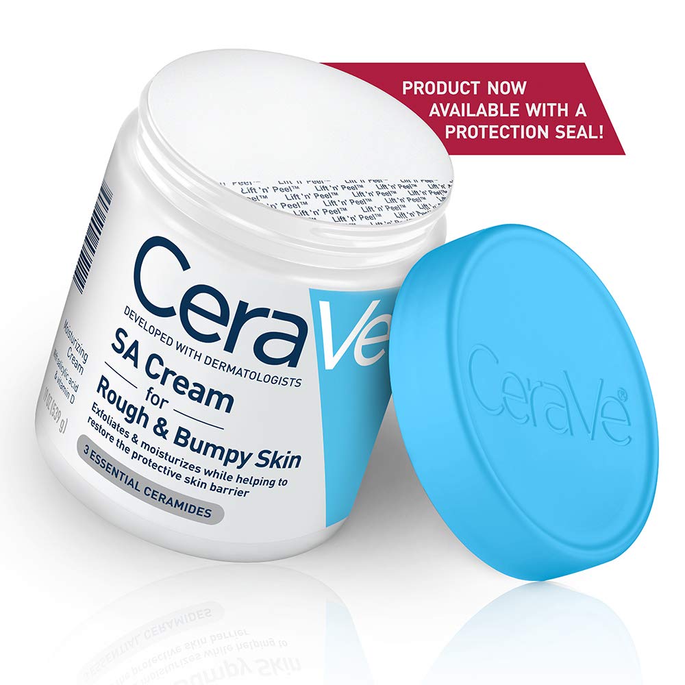 CeraVe Moisturizing Salicylic Acid Cream For Rough And Bumpy Skin