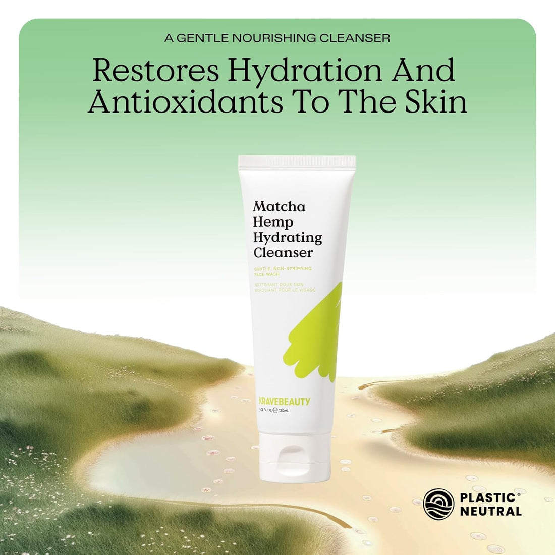 Matcha Hemp Hydrating Cleanser